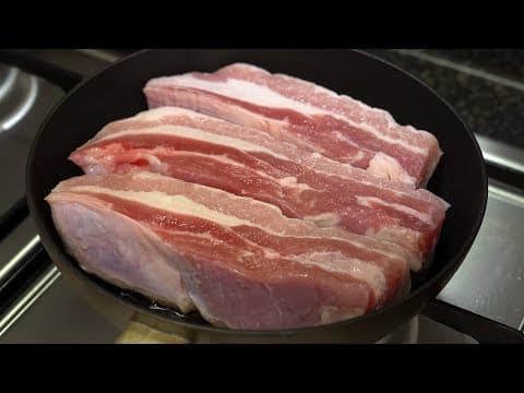 통삼겹 수육