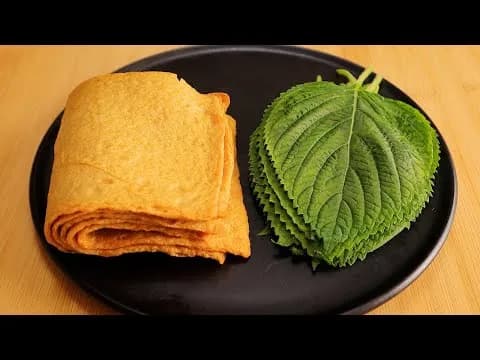깻잎 어묵 조림
