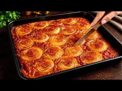 맛있는 맛있는 양파와 버섯 크림 소스