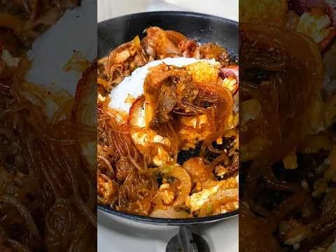 초간단 잡채밥