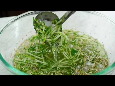 설탕 없이 만드는 최고의 오이냉국 황금레시피