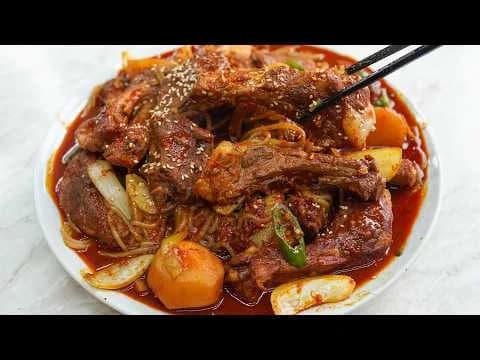 매콤달콤 무조건 성공하는 '매운 등갈비찜' 황금레시피