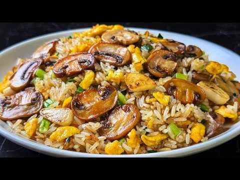 버섯 볶음밥
