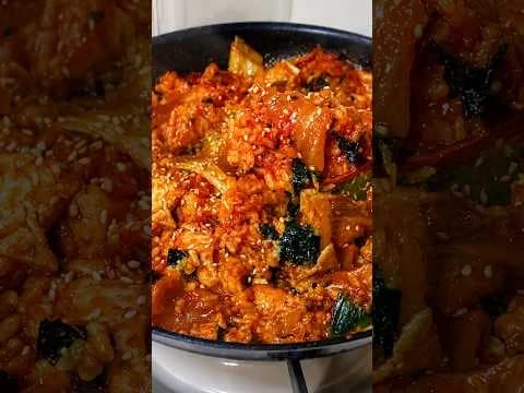 김치 순닭볶음 완성