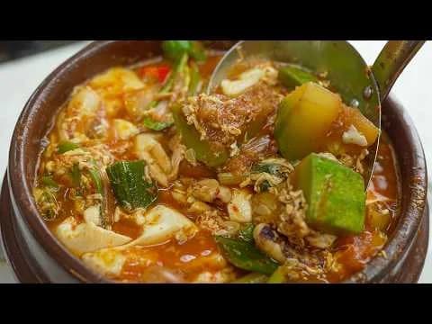 조선호박 순두부찌개