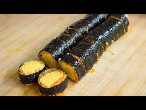 당근 계란 김밥