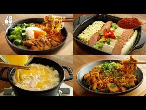 얼큰 치킨 라면