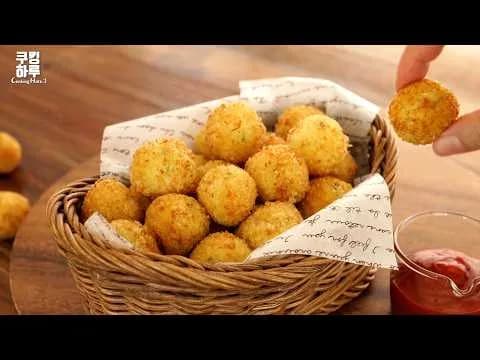 치즈 양파 감자 팝콘